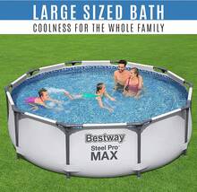 Swimming Pool Steel Pro MAX - 305 X 76 Cm No Pump - Blue - View 4
