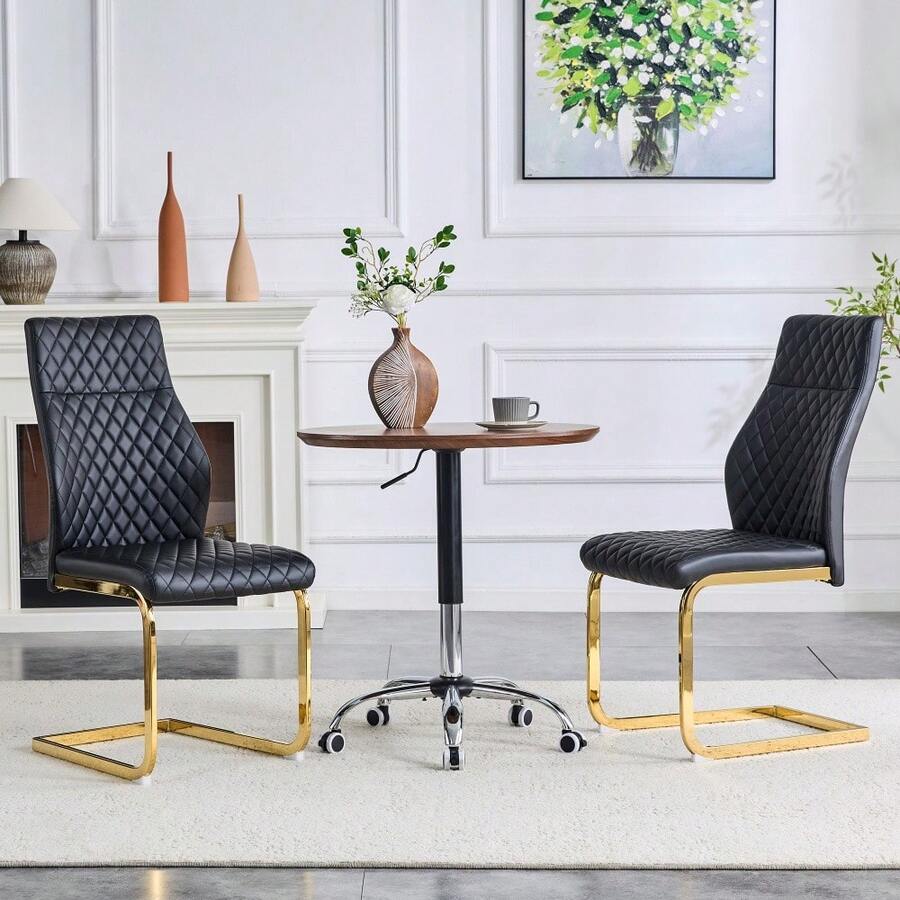 Dining Chairs - Black - View 1