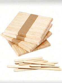 50/100/200 Pcs Resin Tools Epoxy Resin Stirring Sticks Popsicle Ice Cream Sticks Handmade DIY Resin Molds Wooden Popsicle Sticks Making Tools - Stir Stick - View 1