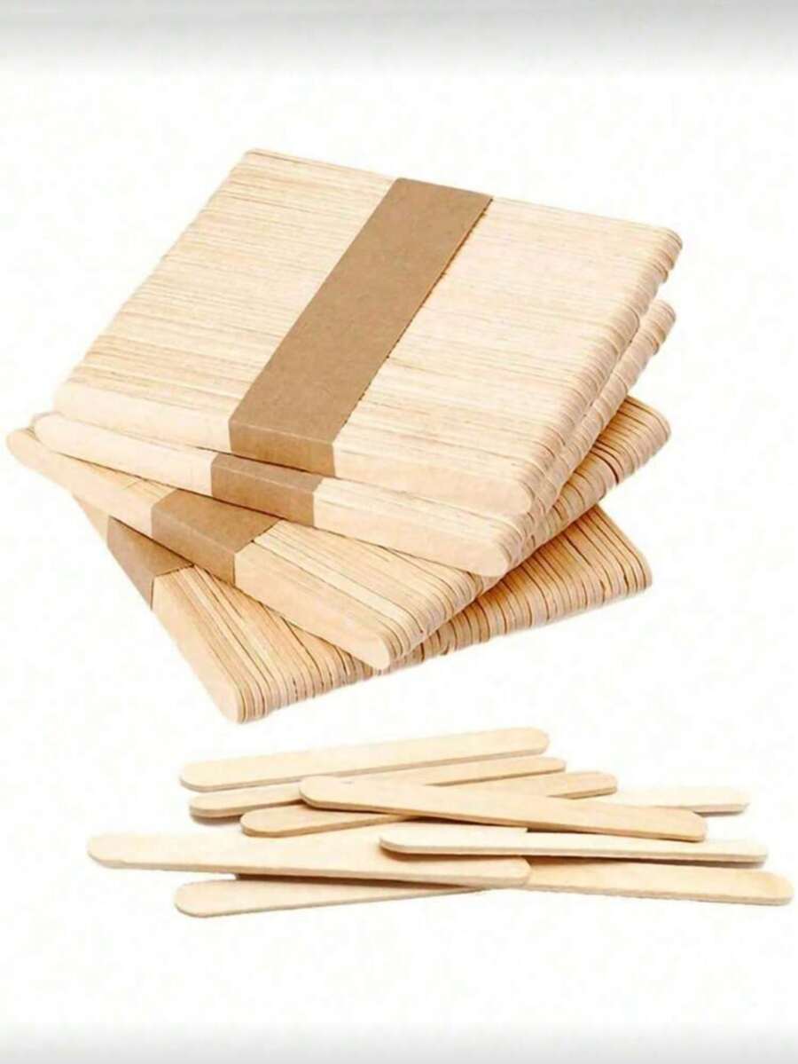 50/100/200 Pcs Resin Tools Epoxy Resin Stirring Sticks Popsicle Ice Cream Sticks Handmade DIY Resin Molds Wooden Popsicle Sticks Making Tools - Stir Stick - View 1