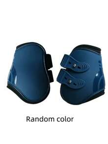 High-Density Wear-Resistant PU Leg Guards, Reinforced Texture Material Anti-Scratch, Thickened Protective Layer To Protect Tendons, Anti-Collision And Anti-Deformation, Breathable And Transparent, Reinforced Edging, Preferred For High-Intensity Work In Horse Stables - Multicolor - View 11