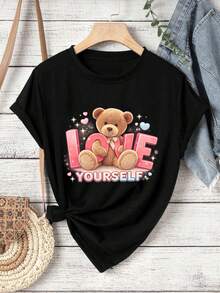 Camisetas de mujer - Negro - Ver 2