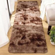 Alfombra de área esponjosa, alfombra efecto tie-dye, alfombra moderna suave y mullida para habitación de niños, adecuada para dormitorio de niños y niñas, dormitorio, decoración del hogar, hermoso regalo para cumpleaños, graduación - Multicolor - Ver 21