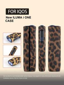 1pc IQOS ILUMA I ONE New Protective Case, Made Of PC And Premium PU Leather, Delicate Texture, Anti-Fall, Anti-Fingerprint, Anti-Scratch, Full Coverage Design, Precise Cutouts, Realistic Button Feel, Fashionable & Personalized Color/Pattern Designs, Unisex, Couples, Gift Box Included - Multicolor - View 9