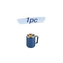 1 cốc giữ nhiệt có tay cầm, cốc cà phê có nắp, cốc hai lớp có tay cầm, dung tích 15oz (450ml), món quà lý tưởng cho người yêu cà phê. - Nhiều màu - Xem 13