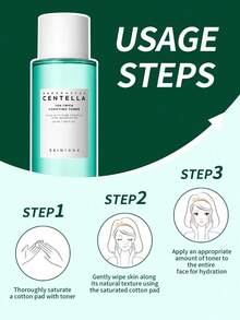 SKIN1004 1 Bottle 210ml Soothing & Balancing Toner, Natural Madagascar Centella & Tea Tree Extract Formula, Hydrating & Refreshing Texture, Suitable For Oily & Rough Skin Daily Care - New Centella Asiatica Tea Tree Purifying Toner 210ml - View 5