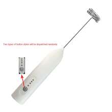Rechargeable USB Milk Frother, Handheld Electric Milk Frother, 3-Speed Coffee Milk Frother, Mini Milk Frother, Beverage Mixer, Back To School Season - White - View 9