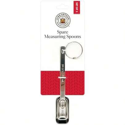 King Arthur Baking Company Lightweight Measuring Spoons, BPA- And , 5-Piece Set, Precision Measures, For Baking And Cooking