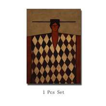Set Of 1 Minimalist Woman Portrait Canvas Wall Art | Abstract Figurative Line Art Print | Modern Aesthetic Poster For Living Room Bedroom,Frameless/Framed - A - View 13