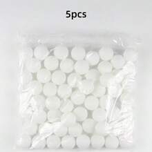 5/10/20/50pcs 40mm Matte Yellow & White Durable PP Material Rust-Proof Table Tennis Balls, Suitable For Adult Practice And Recreation - Multicolor - View 16