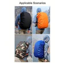1pc/2pcs Waterproof Backpack Rain Cover For Outdoor Travel And Sports - 35L, Dustproof And Portable,Wear Resistant Dust Cover For Hiking Camping Backpack - Protects From Rain, Dust And Scratches - 彩色 - 查看 8