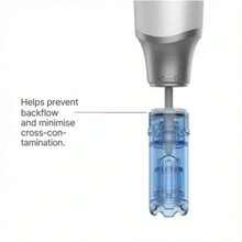 WanTogo Rechargeable Derma Microneedling Pen M9 With 10pcs Cartridge New Arrival Trending Mesotherapy Skin Care Tool - 灰色 - 查看 2