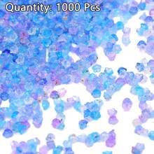 1000pcs Dual-Color Flower Beads, Acrylic Loose Beads, DIY Jewelry Making Materials For Necklace, Bracelet, Earrings - DIY Acrylic Flower Beads - View 11