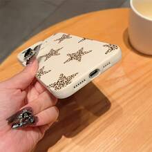 Funda TPU con estampado de leopardo de moda con protección precisa para modelos de Apple  11/11 pro/11 pro max/12/12 pro/12 pro max/13/13 pro/13 pro max/14/14 pro/14 pro max/15/15 pro/15 pro max/16/16 pro/16 pro max/17/17 pro/17 pro max - Estilo (1 pieza) - Ver 3