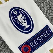 11-12 Madrid Home Jersey Retro Soccer Jersey Set,Kids Soccer Jersey Sets, RONALDO#7 Football Shirt - trắng - Xem 2