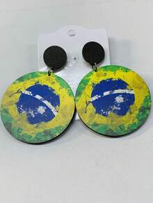 Brazil World Cup Earrings - 耳環 15 - 查看 2