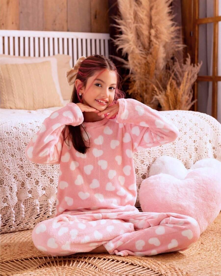 Children's Plush Teddy Pajamas For Winter, Cold Weather, Closed S2 BYMAI - 查看 1