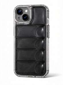 Glitter Mirror  Case | Built-In Kickstand | High-Quality, High-Protection Case - Glam Style - Black - View 2