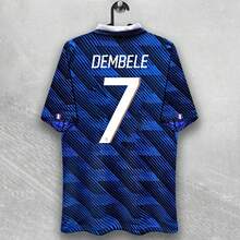 2026 France Home #   7 Dembele Football Jersey, Quick Dry Soccer Uniform For Men 4F2T - XL - 查看 3