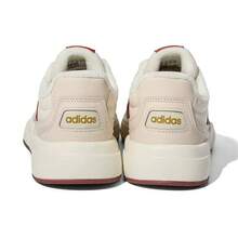Adidas THỂ THAO Giày thể thao cổ thấp mới dành cho nam và nữ - Trắng/Mơ/Đỏ - Xem 4