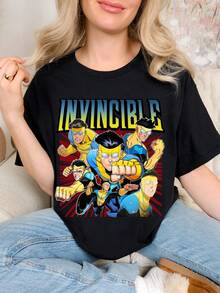 Women Sports Tees & Tanks - Black - View 1