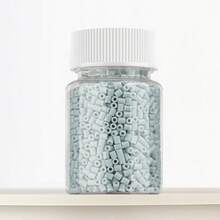 2,6 mm Perles de fusion Sundymot, série de couleurs bleues, emballées individuellement, 2000 pièces+ avec bouteille de rangement, anti-déversement, fournitures artisanales pour fabrication de bijoux, pendentifs, porte-clés, cadeaux pour remise des diplômes, rentrée scolaire, Noël, fête, anniversaire, kit de recharge de perles de fusion multicolores de 2,6 mm - Perles puzzle de 2,6 mm - Voir 25