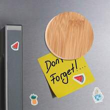 10/20/40pcs Bamboo Magnetic Bottle Openers - DIY Customizable, Carve Or Paint For Personalized Design, Wooden Fridge Magnets, Suitable For Wedding Favors, Easter Communion Gifts, Graduation Party Gifts, Holiday Celebration Souvenirs, Home Kitchen, Family Gatherings - Natural Minimalist Style, Gift Bag Included, No Power Required - Khaki - View 5