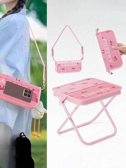 Ghế xếp cắm trại, ghế xếp có túi đựng, ghế di động cho người lớn, ghế cắm trại nhẹ, dễ lắp đặt và gấp gọn, vải chống chịu thời tiết, thích hợp cho cắm trại, bãi biển, câu cá, sân vườn và du lịch - lý tưởng cho kỳ nghỉ và các hoạt động ngoài trời, đồ nội thất cắm trại, ghế bãi biển, đồ nội thất tiết kiệm không gian, kết cấu bền chắc, dụng cụ câu cá, thiết kế tiết kiệm không gian
