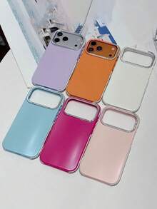 奢华闪亮水钻镜头手机壳，兼容 17 Pro Max、17 Pro、17、17、16 Pro Max、16 Pro、16、15 Pro Max、15 Pro、15 Pro Max、15、14、13、12、11，水钻镶边，男女通用，防震，节日礼物 - 白色 - 查看 3