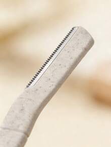 麦秆眉刀 不锈钢近距离修眉器 眉毛修剪器 - 彩色 - 查看 6