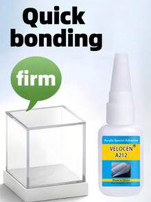 Keo acrylic, keo đa năng siêu bền, keo dán các bộ phận bị vỡ, keo trong suốt chịu nhiệt độ thấp, keo siêu dính không mùi độ nhớt cao, keo dán tức thì, keo chắc chắn và không bong tróc, độ kết dính cao. - 21g - Xem 3