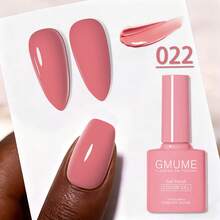 GMUME 7.5ml Rose Red Gel Nail Polish, Vibrant Floral Red Tone, Removable UV LED Nail Polish, One Bottle One Color, Professional Salon Quality, Long-Lasting, Valentine's Day Gift, Sexy Aesthetics, DIY Home Manicure, High Pigment - Hot Pink - View 12
