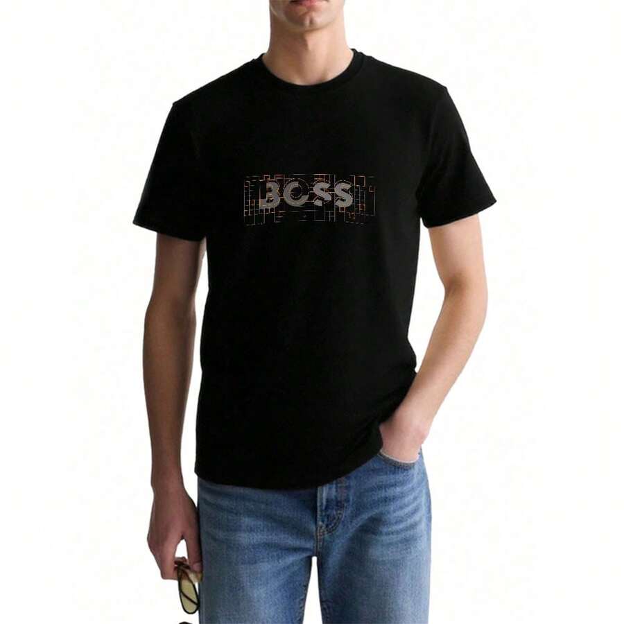 Men T-Shirts - Black - View 1