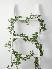 1 cái/2 cái Dây thường xuân nhân tạo 200cm, Thích hợp để trang trí đồ nội thất, Trang trí mùa thu, Lễ Tạ ơn, Cầu thang, Trang trí cửa ra vào và cửa sổ, Trang trí bốn mùa, Trang trí DIY, Cây giả - Màu xanh lá cây đậm - Xem 6