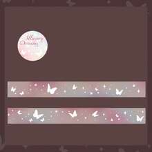 2m/Rouleau Ruban Washi décoratif pailleté de rêve, autocollant créatif et esthétique, matériel de décoration DIY, scrapbooking, cadeau de fête, scrapbook personnalisé, papeterie scolaire - Style 1 - Voir 13