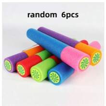 Straight Foam EVA Water Gun, Pull-Type Water Cannon For Beach Water Play In Summer - Multicolor - View 9