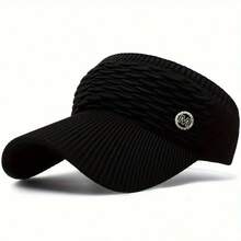 1pc Unisex Adjustable Sun Visor Hat, Casual Multifunctional Breathable Sun Protection Cap, Suitable For Daily Wear, Fashion Versatile, Brimless Hat, Fishscale Sun Hat - Multicolor - View 7