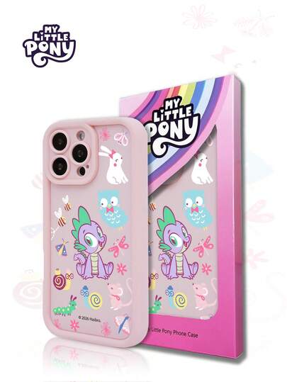 Hasbro MY LITTLE PONY 官方授权新款女士粉色手机壳，兼容安卓机型：Galaxy S25 Ultra、Galaxy S24 Plus，以及苹果机型：11系列、12系列、13系列、14系列、15系列、15 Pro Max、16 Pro、16 Pro Max。防刮、防滑、防摔。