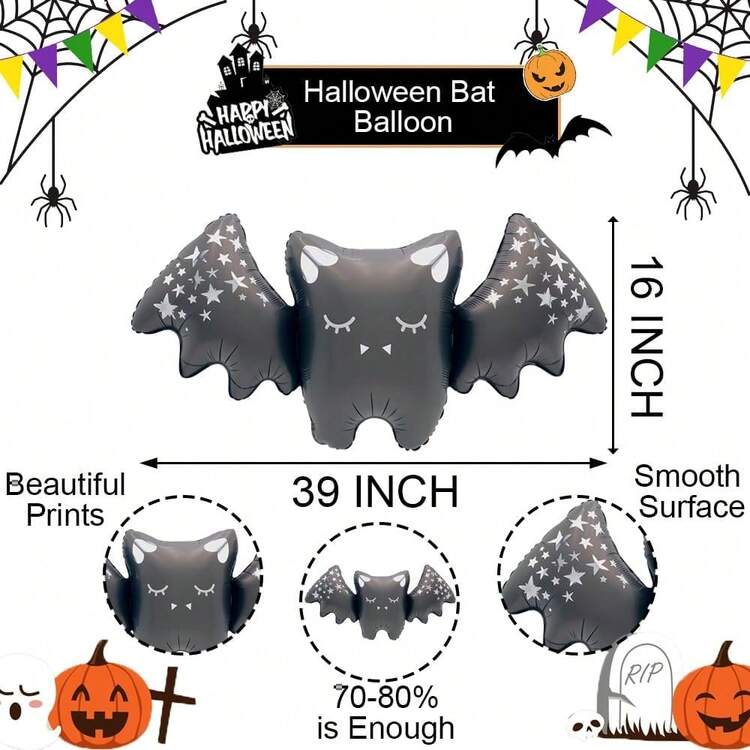 Decorative Balloons - 萬聖節骷髏漸變 - 查看 11