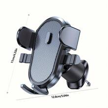 1pc Universal Car Phone Holder, Air Vent Mount Cell Phone Stand For Car, Hands-Free GPS Navigation Cradle Compatible With All Smartphones - A - View 9