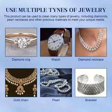 Nuokaiqi Jewelry-Specific Oxidation Polish Effectively Restores And Maintains Luster, Cares For Golden And Silvery Bracelets And Necklaces, Suitable For All Types Of Jewelry Surfaces. Surface Polish, Brightening Solution, Jewelry Maintenance, Metal Polishing - Gold - View 9