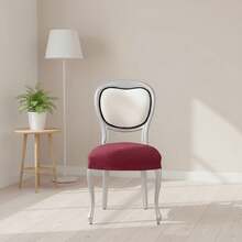 Kiva 2 Universal And Versatile Chair Covers, Various Colors Available – Easy-To-Fit Protective Chair Cover For Backrest, Seat And Arms - Burgundy - View 2