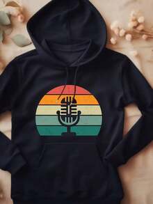 Nueva sudadera de moda1 Sudadera con capucha negra, Sudadera con capucha bordada de la Universidad Bryn Mawr, Sudadera con cuello redondo, Suéter vintage con bordado universitario, Sudadera con capucha de algodón 100% puro y grueso de 280 g/m². - Estilo 6 - Ver 8