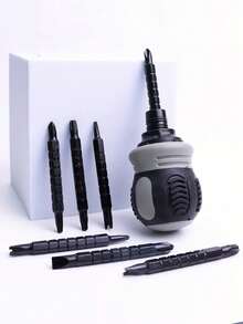 Bộ dụng cụ tua vít đa năng, bao gồm tua vít đầu dẹt, tua vít mini có thể thu gọn và bộ dụng cụ cầm tay. - 26 trong 1 - Xem 3