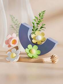 Silicone Sink Overflow Plug - Flower Shaped Overflow Plug, Flower Shaped Silicone Overflow Plug, Silicone Sink Plug - Flower Shaped, Easy To Install, Suitable For Kitchen And Bathroom Sinks, Prevents Water Overflow And Clogging Kitchen Supplies Kitchen Accessories Kitchen Tools - Multicolor - View 8