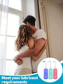 1 Stück Mini Handbidet Sprüher für Persönliches, tragbarer Bidet Sprüher, Reise Bidet mit Handbidet, tragbarer Bidet für Reisen, Hygienepflege Postreiniger, 500ml Fassungsvermögen Wassertank - Mehrfarbig - Übersicht 2