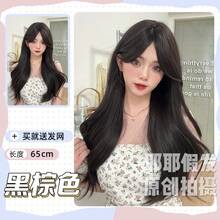 Synthetic Woven Wigs - Black and Brown Hairnet - View 2