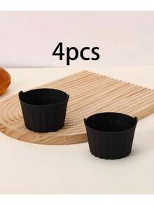 8 chiếc cốc nướng silicon dùng cho nồi chiên không dầu, khay nướng, cốc muffin, khuôn bánh tart, phụ kiện nhà bếp, dụng cụ làm bánh, đồ dùng tự làm. - Nhiều màu - Xem 12