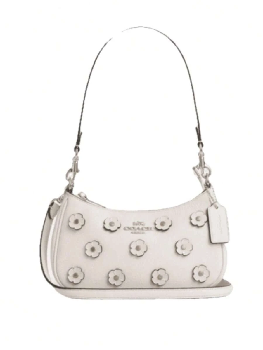 Coach Women's Teri Mini Crossbody Bag - 象牙色 - 查看 1