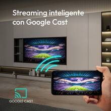 TESLA QLED Smart TV 65 Pulgadas 4K UHD con Google TV - Dolby Vision, HDR10, WiFi y BT, Google Assistant y Chromecast Integrado, 3 HDMI, DVB-T2/S2/C, Color Negro - Enchufe EU Tipo F(220-240V) - Ver 5